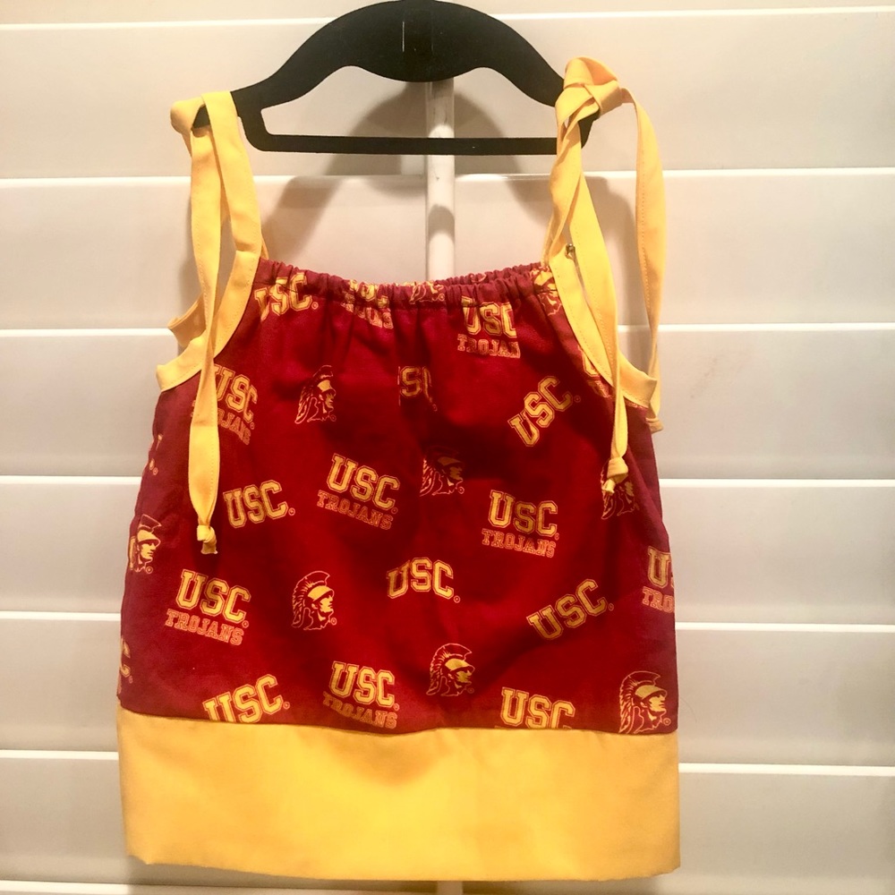 USC Baby Newborn Handmade Dress